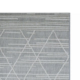 Salinas plastic floor rug close-up – 180x270cm bohemian design, buy online in Australia