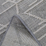 Salinas modern tribal rug in natural tones – 180x270cm outdoor mat, buy online in Australia