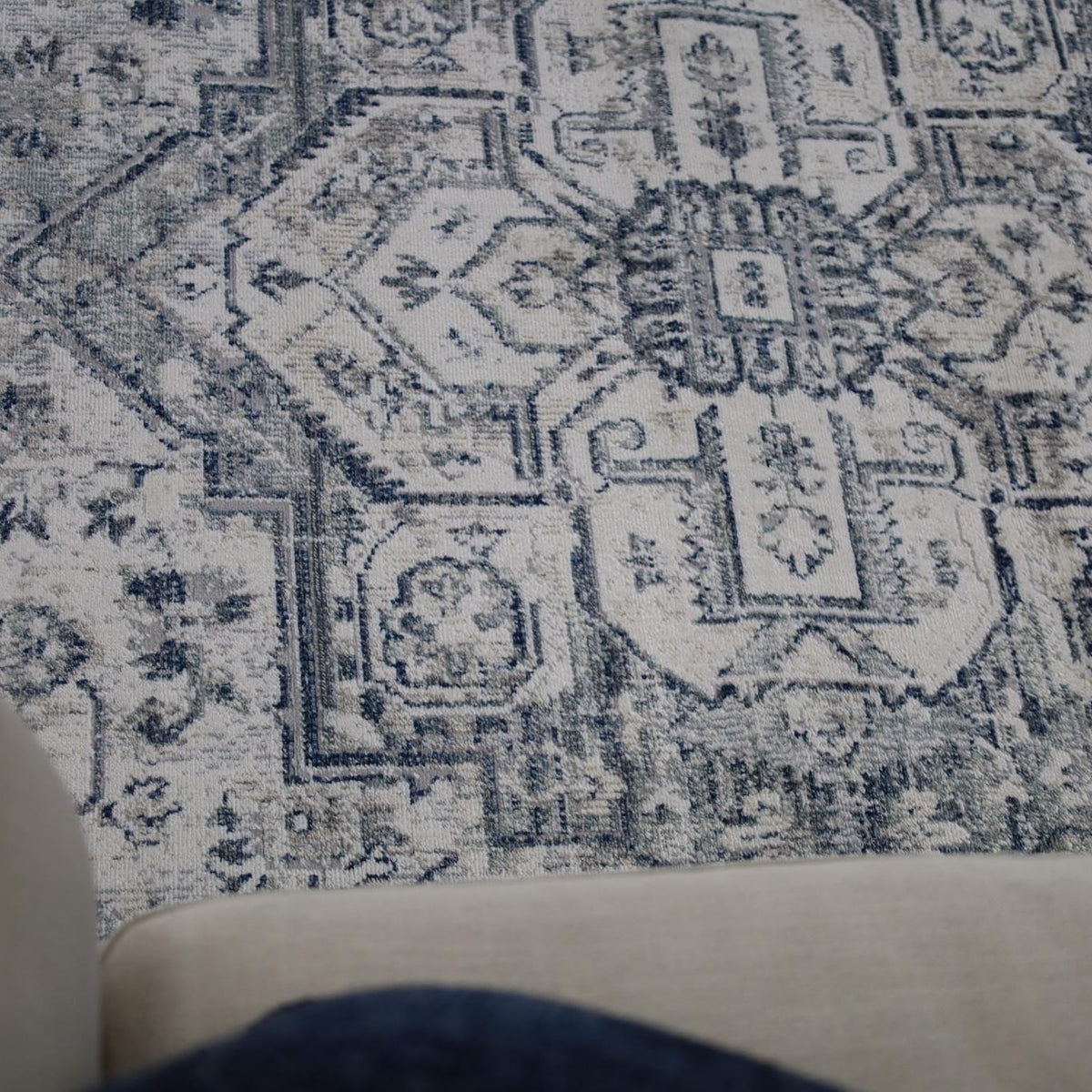 Samsun Traditional Distressed Extra Large Rug