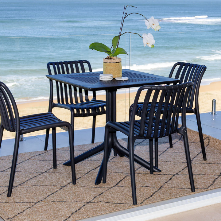 Santacruz Black Outdoor Table