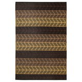 Seattle Chestnut and Walnut Brown African Large Outdoor Rug - Fab Habitat , Recycled Plastic Rugs & Mats, 