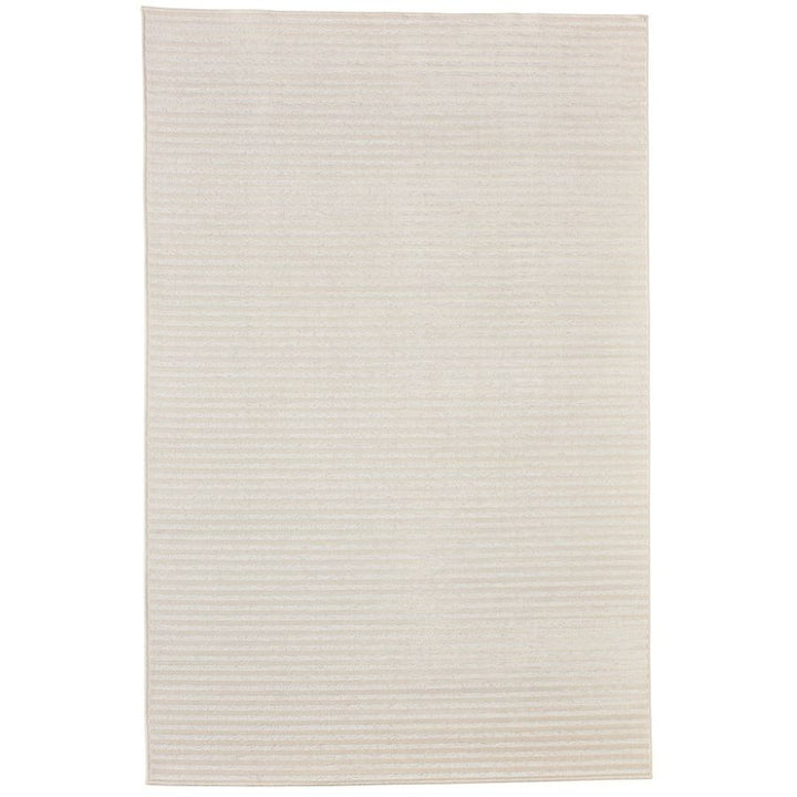 Seoul Grey Striped Indoor Outdoor Large Rug