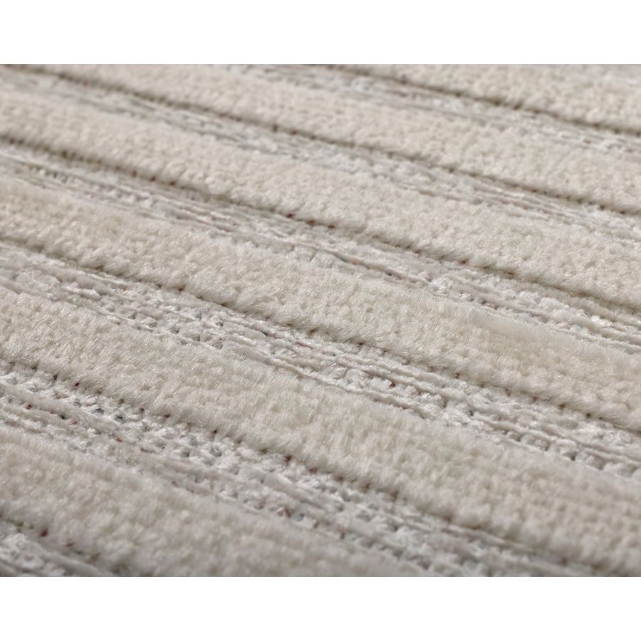 Seoul Grey Striped Indoor Outdoor Large Rug
