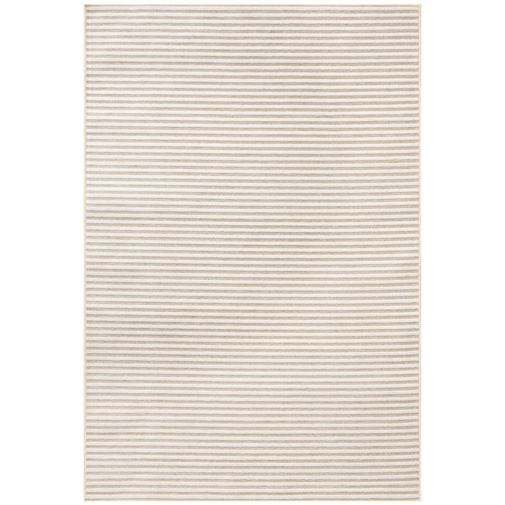 Seoul Beige Striped Indoor Outdoor Large Rug