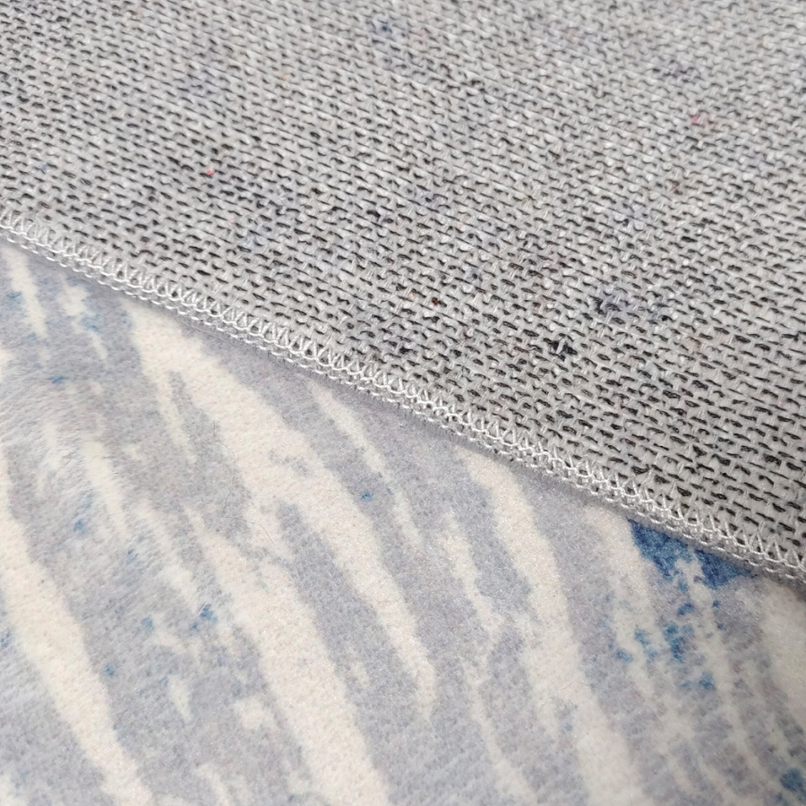 Shikhar Machine Washable Large Modern Blue Rug - Fab Habitat , Rugs, [product_size],