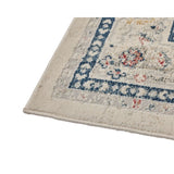 Soreaq Pale Rose and White Traditional Distressed Large Rug