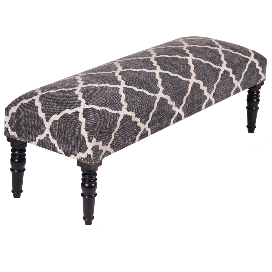 Tara Entryway Cushioned Bedroom Bench - 120 CM - Fab Habitat , Benches, 