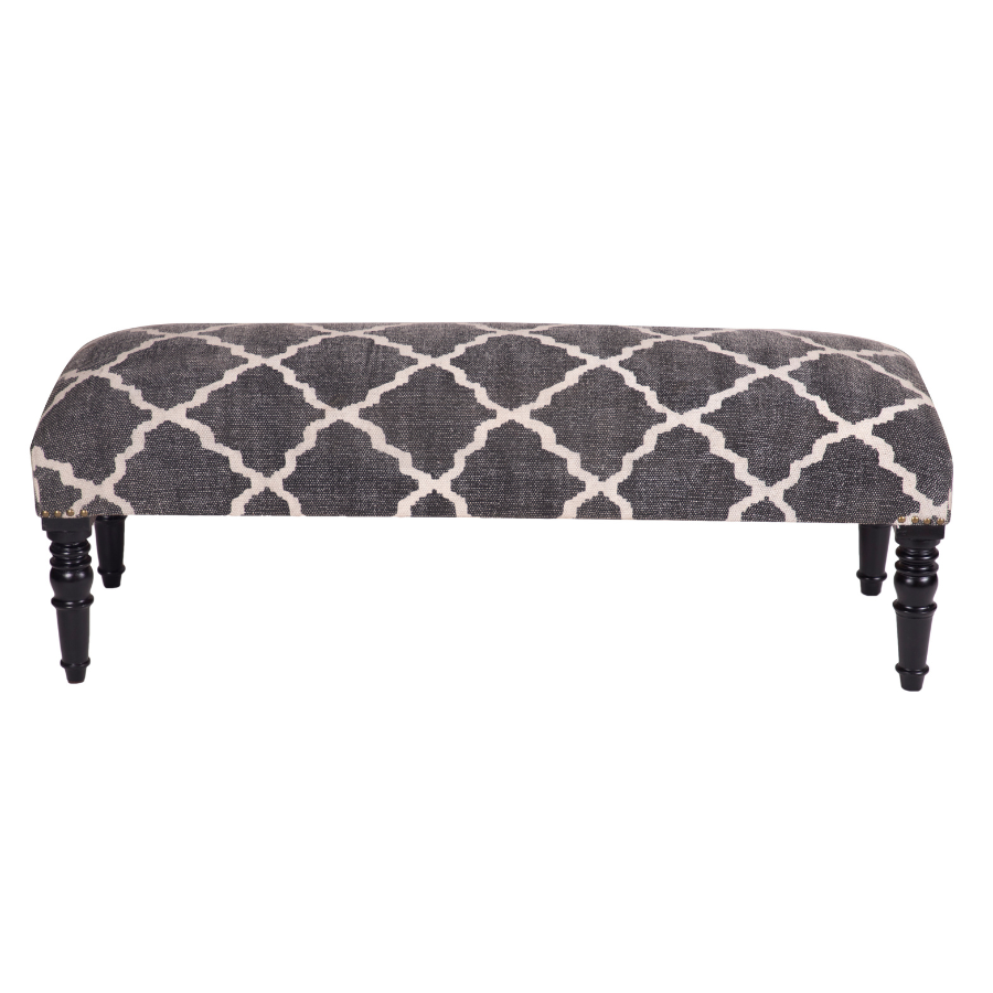 Tara Entryway Cushioned Bedroom Bench - 120 CM - Fab Habitat , Benches, 