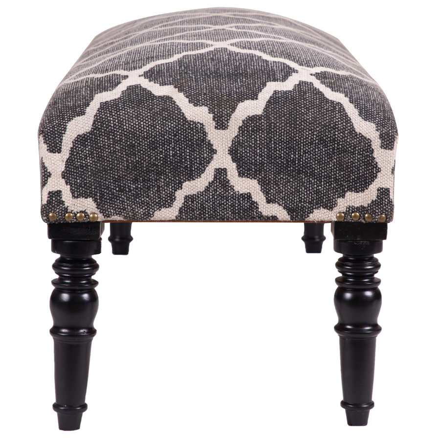 Tara Entryway Cushioned Bedroom Bench - 120 CM - Fab Habitat , Benches, 