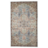 Tejas washable rug close-up – textured geometric lines – easy care – 150x210 cm – buy online in Australia