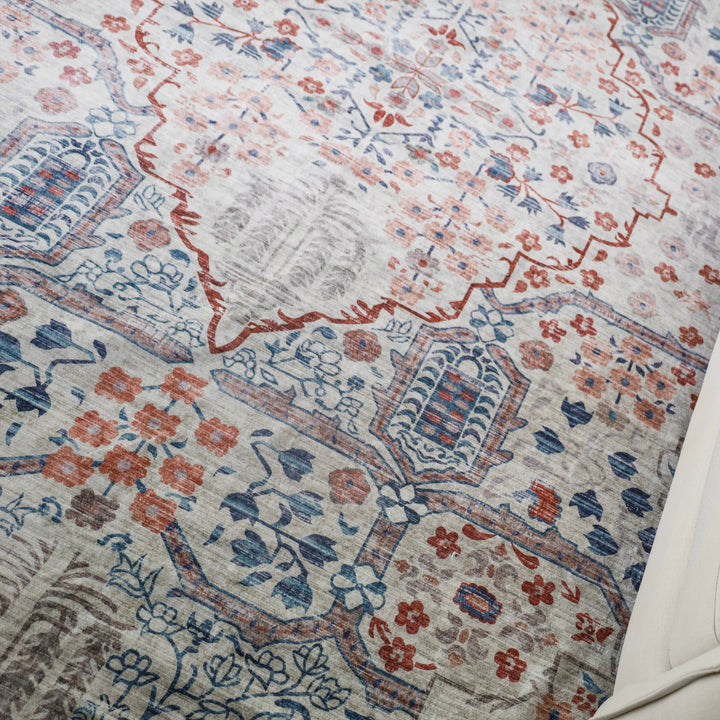 Tejas Machine Washable Large Rug