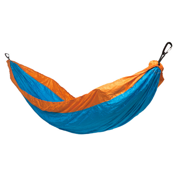 Travel Hammock - Hawai Ocean Body & Dark Cheddar Border - Fab Habitat , Hammocks, 