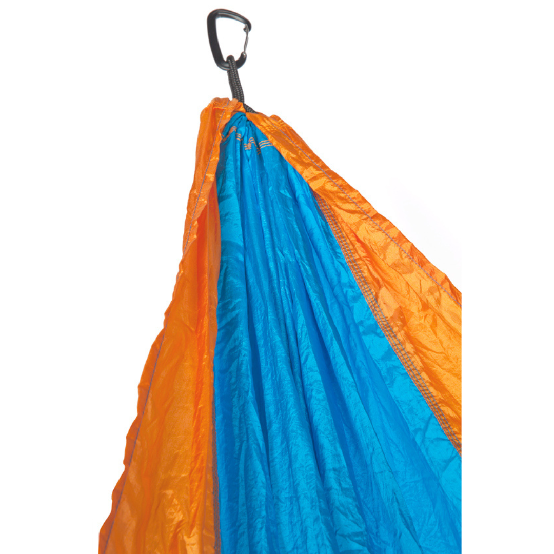 Travel Hammock - Hawai Ocean Body & Dark Cheddar Border - Fab Habitat , Hammocks, 