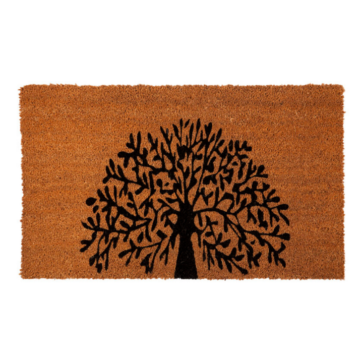 Tree Of Life PVC backed doormat - Fab Habitat , Doormats, [product_size],