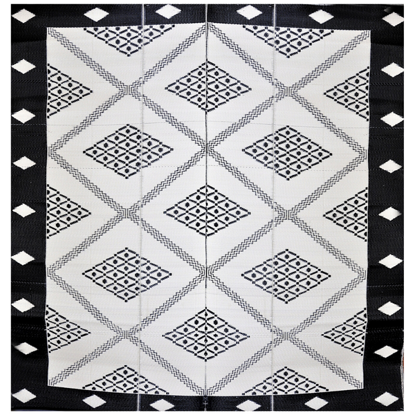 Troy Outdoor Rug - Fab Habitat , Recycled Plastic Rugs & Mats, 
