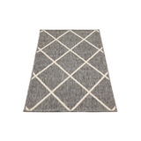 Tucson Diamond Pattern Outdoor Large Grey Rug - Fab Habitat , Outdoor Rugs, 