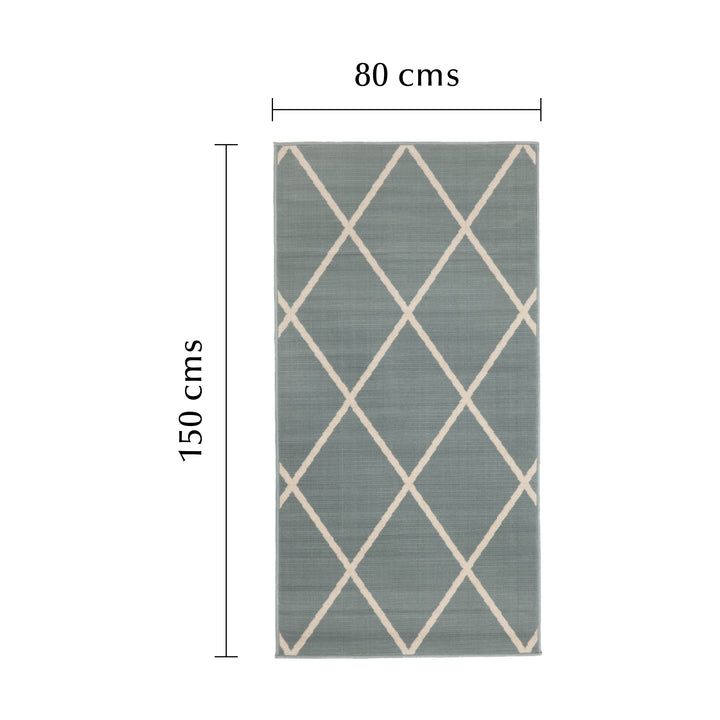 Tucson Aqua Green Polypropylene Large Outdoor Rug - Fab Habitat , Outdoor Rugs, [product_size],