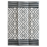 Kilimanjaro Black And Cream Foldable Waterproof Large Camping Mat - 270x360 CM - Fab Habitat , Camping Mats, 