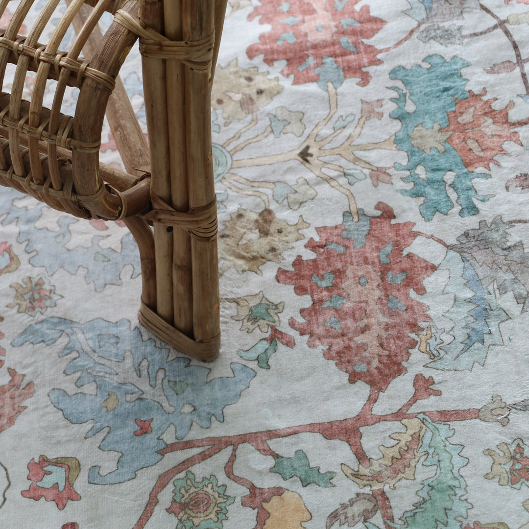 Vama Multicolour Machine Washable Extra-Large Carpet