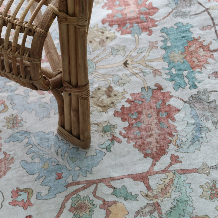 Vama Multicolour Machine Washable Extra-Large Carpet