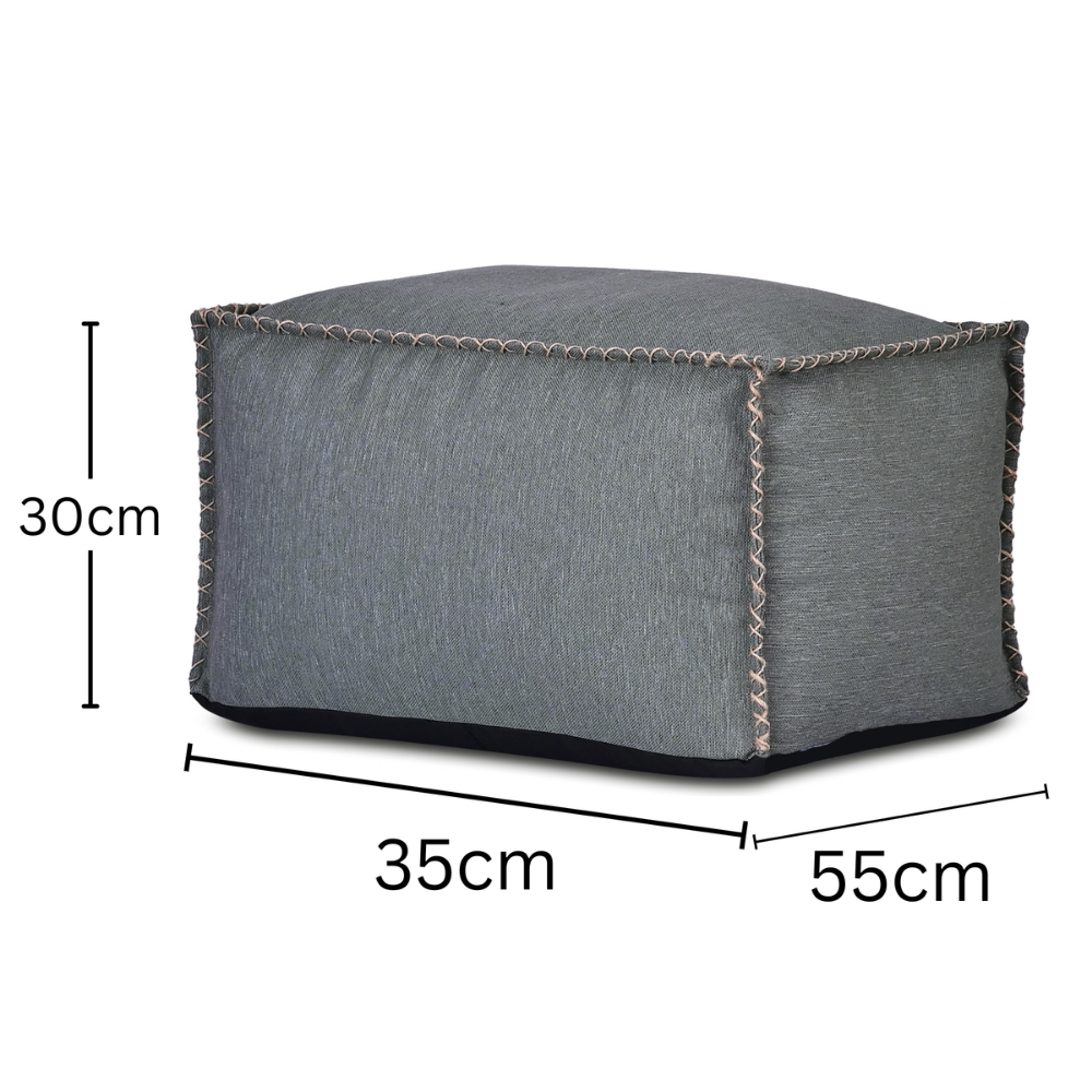 Vector Green Outdoor Pouffe