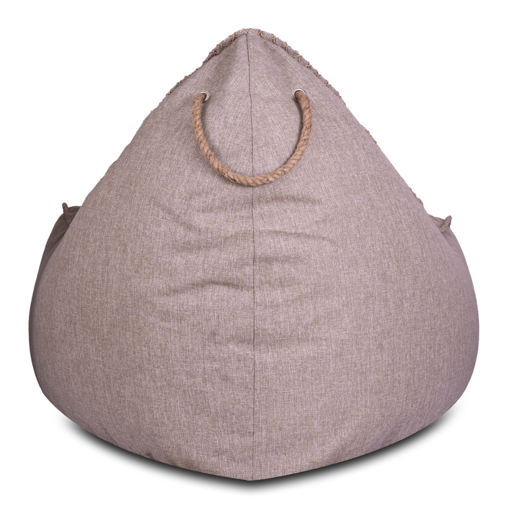 Vector Beige Bean Bag Outdoor Pancho with Handle