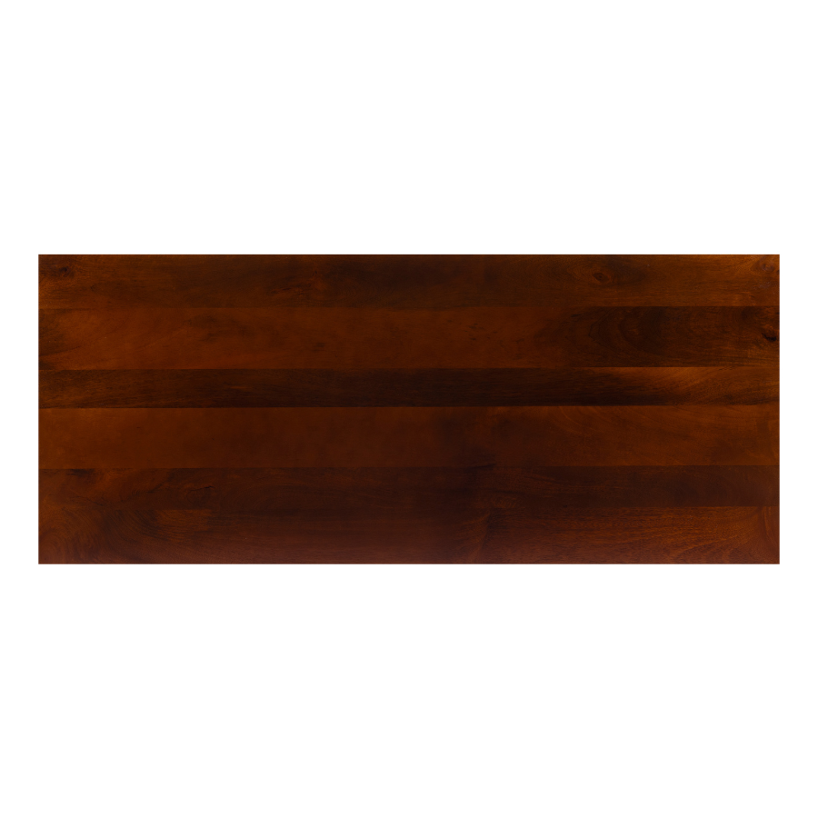 Venus Walnut Finish Solid Wood Modern Design 3 Drawer Study Desk for Home & Office