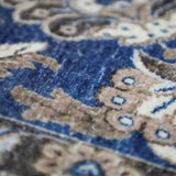 Vihaan machine washable rug 150x210 cm – modern textured beige design – buy online in Australia