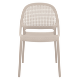 Waah Light Grey Polypropylene Outdoor Chair