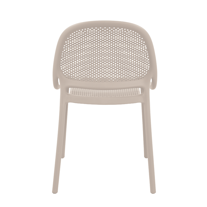 Waah Light Grey Polypropylene Outdoor Chair