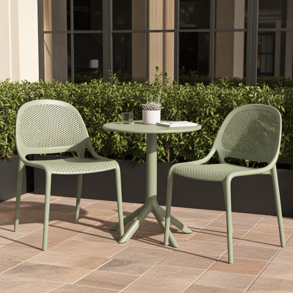 Waah Sage Polypropylene Outdoor Chair
