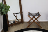 Wani suitcase-inspired bedside table – 60cm wide wood table, buy online in Australia