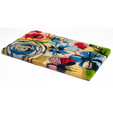 Watercolour Floral Thick Coir Doormat - Fab Habitat , Doormats, 