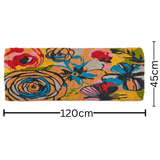 Watercolour long mat 45x120 cm – stylish hallway rug buy online in Australia