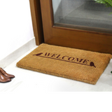 Welcome Thick Coir Doormat - Fab Habitat , Doormats, 