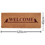 Welcome Printed Doormat 45x120 – Decorative Outdoor Rug – Buy Online in Australia