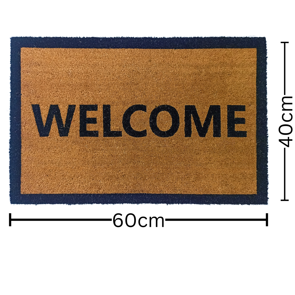 Welcome border entry mat with rubber backing – buy online in Australia
