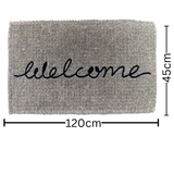Welcome Cursive Doormat 45x120 – Elegant Script Entry Rug – Buy Online in Australia
