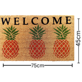 Welcome Pineapple Doormat – Available in 45x75, 60x90, 45x120 – Buy Online in Australia