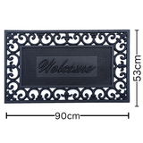 Welcome Rubber Doormat