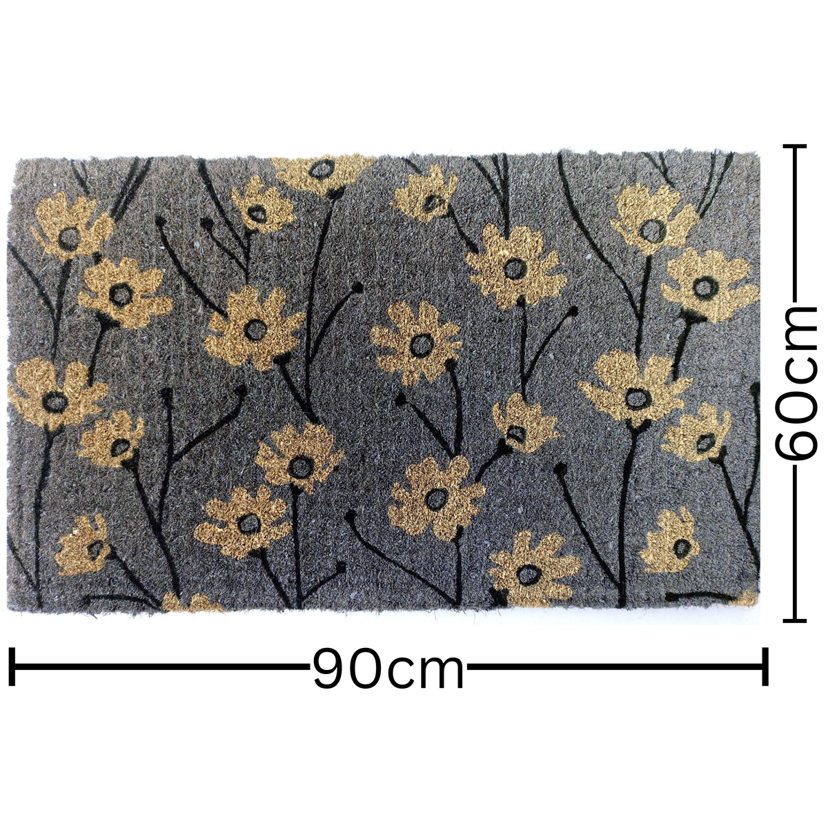 Wild Flowers Entry Mat 45x75 – Floral Front Door Rug – Buy Online in Australia