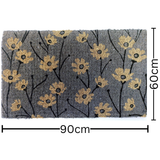 Wild Flowers Entry Mat 45x75 – Floral Front Door Rug – Buy Online in Australia