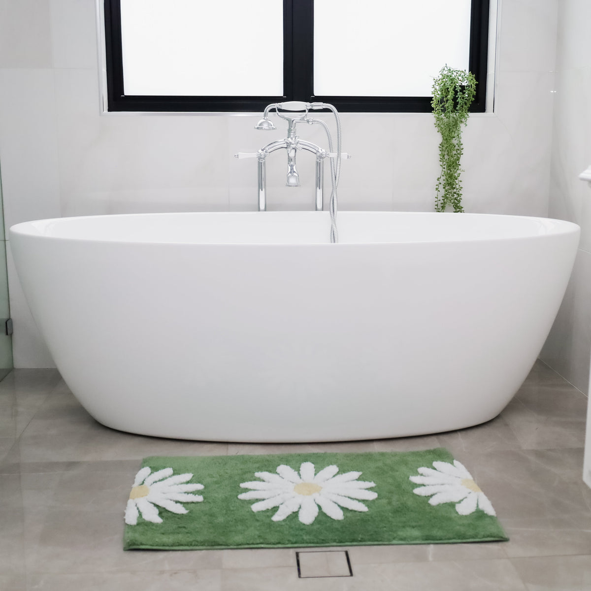 Woodcliff sage green bathroom mat 50x80 cm – Buy online in Australia