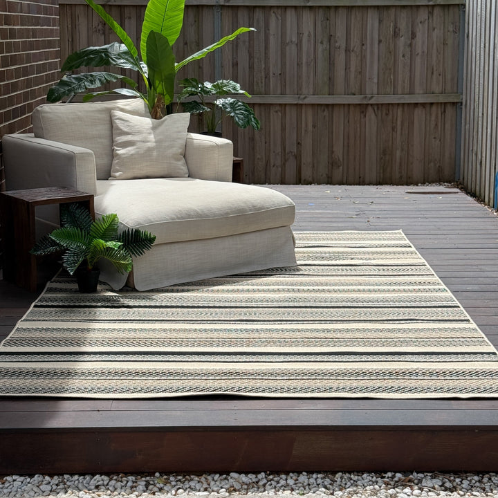 Zahra boho patterned rug in living room – 180x270cm washable design, buy online in Australia