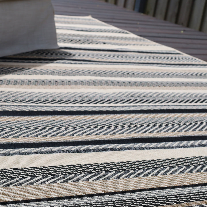 Zahra versatile boho rug close-up – 180x270cm reversible design, buy online in Australia