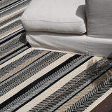 Zahra sustainable rug with tribal design – 180x270cm recycled plastic, buy online in Australia