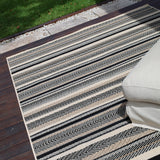 Zahra outdoor mat for patio setting – 180x270cm durable plastic rug, buy online in Australia