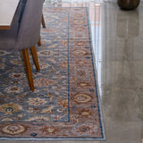 Zayn washable rug front angle view – modern earth-tone design – 150x210 cm – buy online in Australia