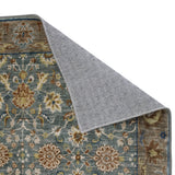 Zayn natural rug – back side view of jute fabric – 180x120cm – buy online in Australia