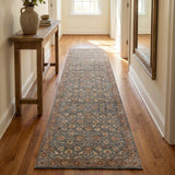 Zayn Machine Washable Hall Runner Rug